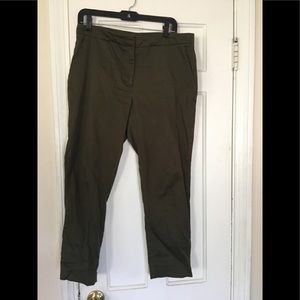 H&M Olive Dress pants